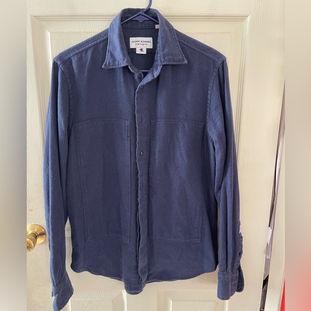 Adam Kimmel x Carhatt shirt men’s size S blue